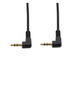 3.5mm angle male to male stereo gold head cable Audio cable for audio equipment